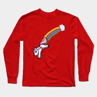 kawaii unicorn Long Sleeve T-Shirt